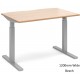 Elev8 Mono Sit-Stand Single Motor Straight Office Desk